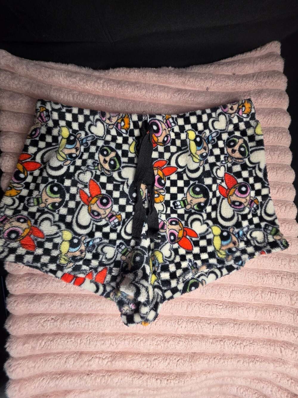 The Powerpuff Girls Plush Shorts -Small